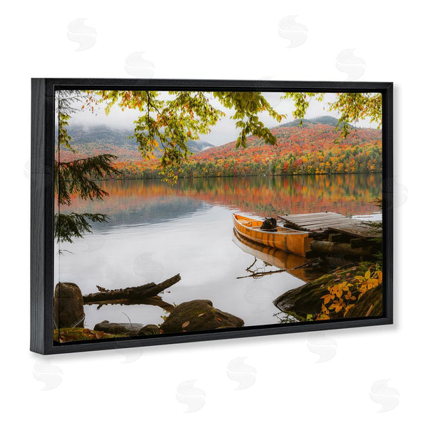 Stupell Industries Jonathan Zaharek | Calm Foliage & Boat Dock Wall Art