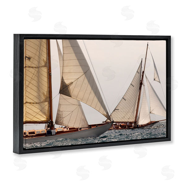 Stupell Industries Jorge Llovet | Catching Up Sea Vessels