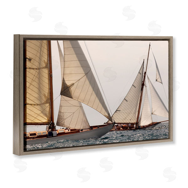 Stupell Industries Jorge Llovet | Catching Up Sea Vessels