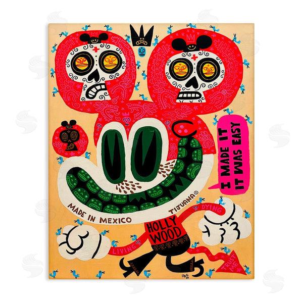 stupell industries Jorge R. Gutierrez | Bright Mexico Cartoon Wall Art