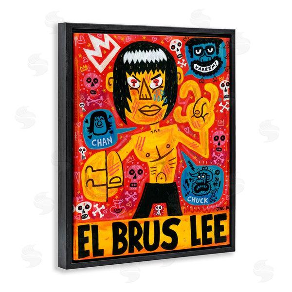 Stupell Industries Jorge R. Gutierrez | El Brus Lee Iconic Culture Wall Art
