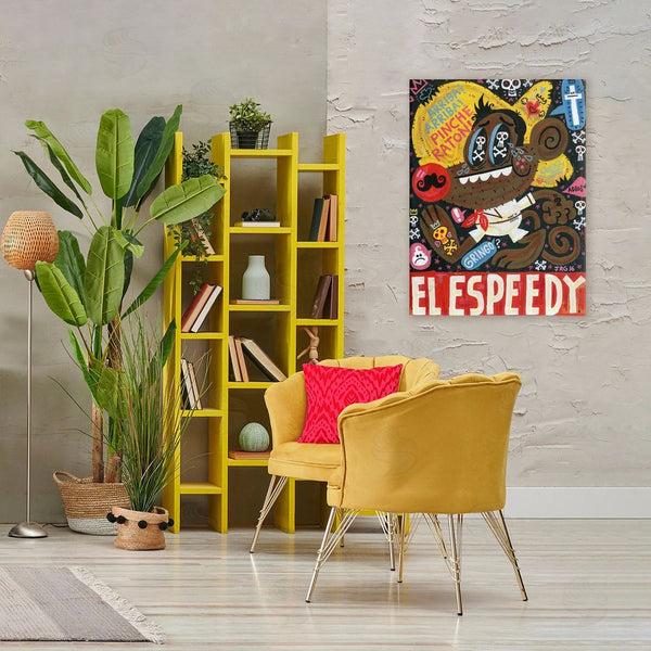 Stupell Industries Jorge R. Gutierrez | El Speedy Culture Collage Wall Art