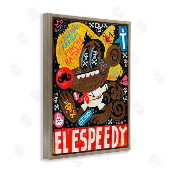 Stupell Industries Jorge R. Gutierrez | El Speedy Culture Collage Wall Art