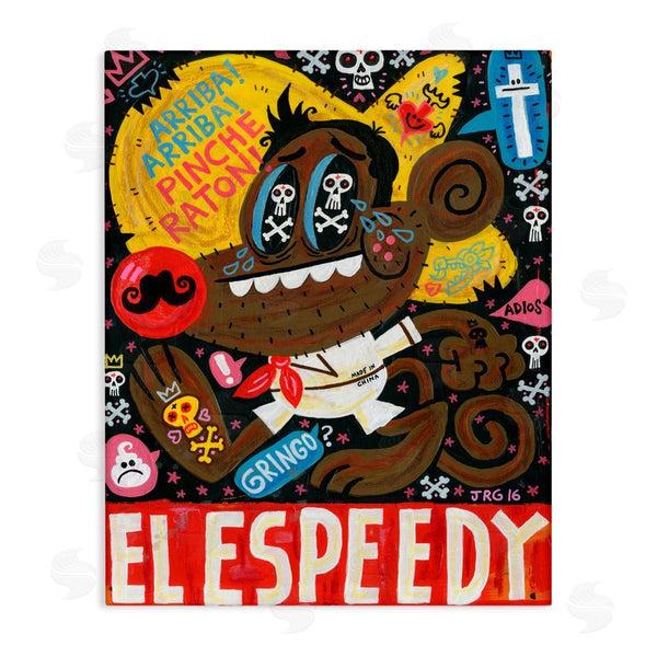 stupell industries Jorge R. Gutierrez | El Speedy Culture Collage Wall Art