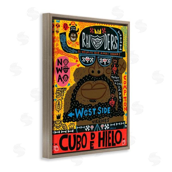 Stupell Industries Jorge R. Gutierrez | Iconic Hip Hop Collage Portrait Wall Art