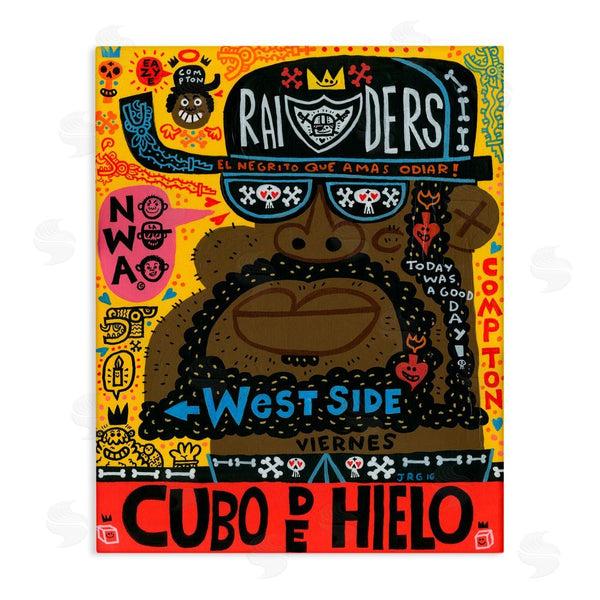 stupell industries Jorge R. Gutierrez | Iconic Hip Hop Collage Portrait Wall Art