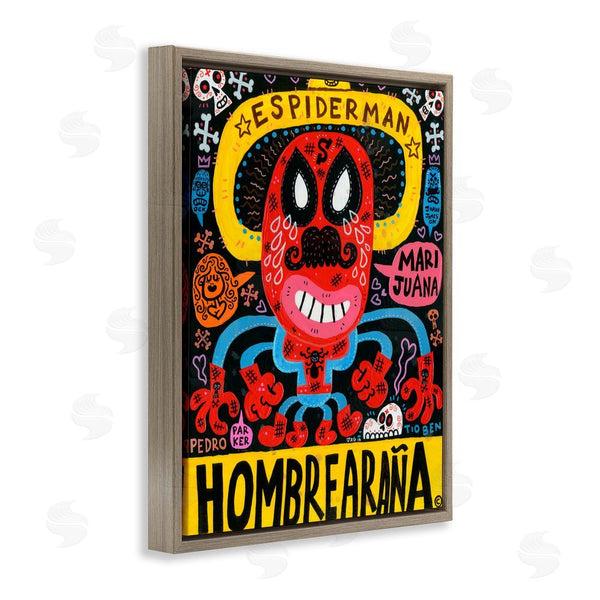 Stupell Industries Jorge R. Gutierrez | Iconic Superhero Character Collage Wall Art