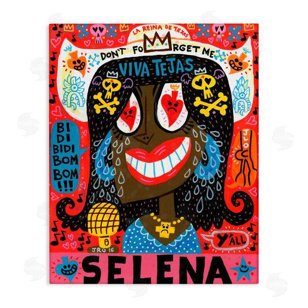 stupell industries Jorge R. Gutierrez | Selena Don't Forget Me Wall Art