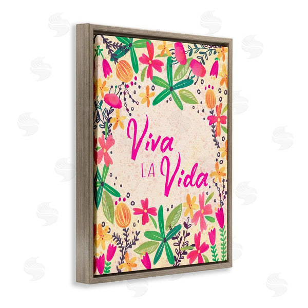 Stupell Industries Josefina | Viva La Vida Flores Tropicales Wall Art
