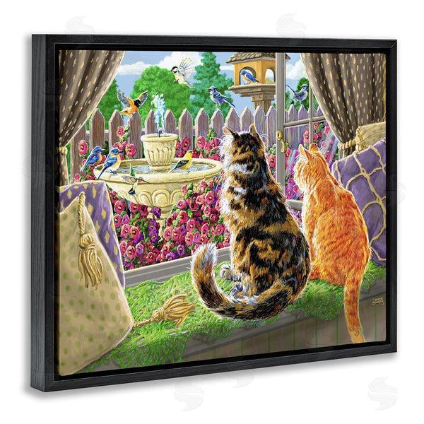 Stupell Industries Joseph Burgess | Cats With A View Wall Art