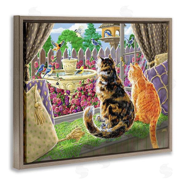 Stupell Industries Joseph Burgess | Cats With A View Wall Art