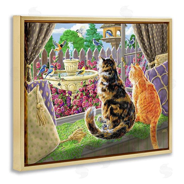 Stupell Industries Joseph Burgess | Cats With A View Wall Art