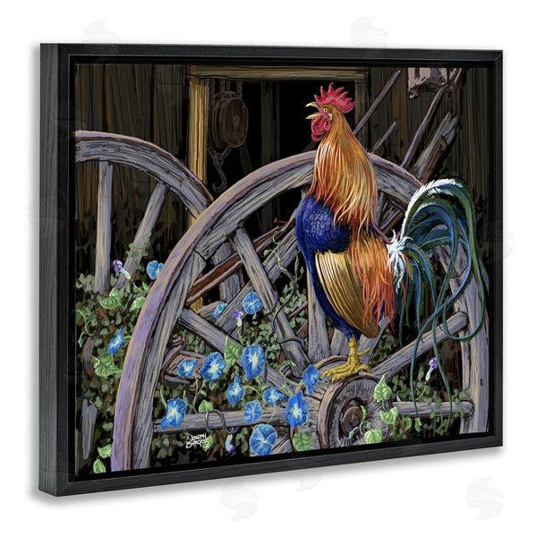 Stupell Industries Joseph Burgess | Morning Glory Rooster