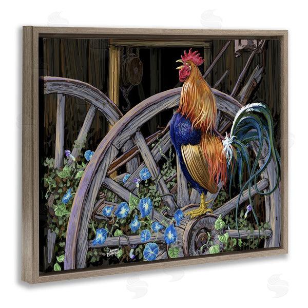 Stupell Industries Joseph Burgess | Morning Glory Rooster