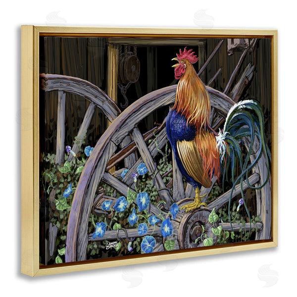 Stupell Industries Joseph Burgess | Morning Glory Rooster