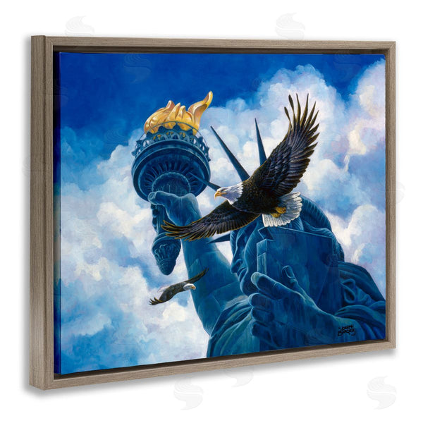 Stupell Industries Joseph Burgess | Spirit Of Freedom Statue