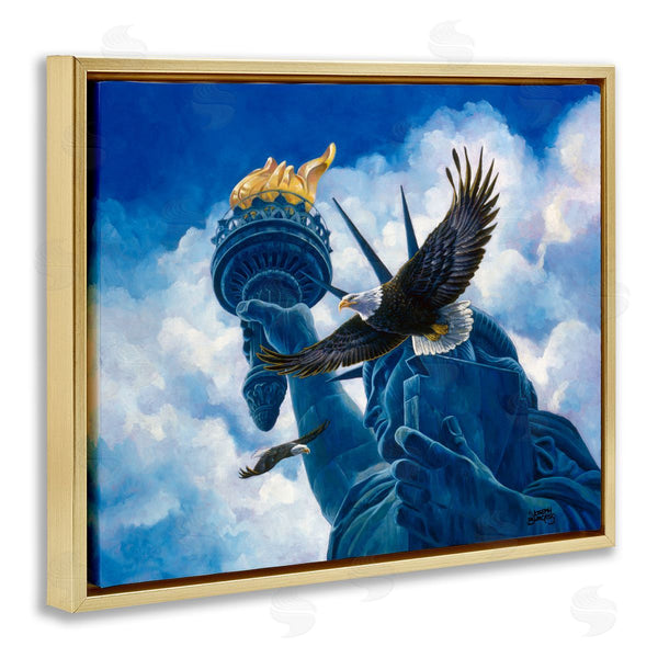 Stupell Industries Joseph Burgess | Spirit Of Freedom Statue