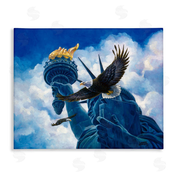 stupell industries Joseph Burgess | Spirit Of Freedom Statue