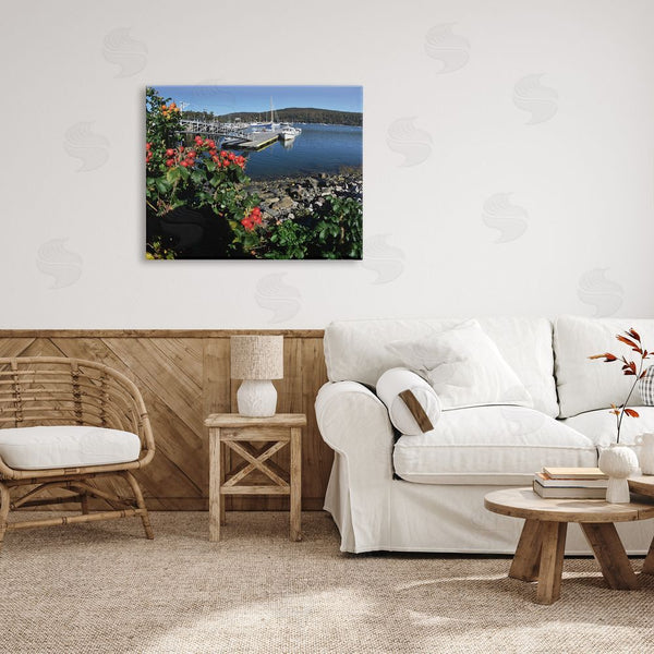 Stupell Industries Joseph Elliott | Boat Harbor Photography Wall Art