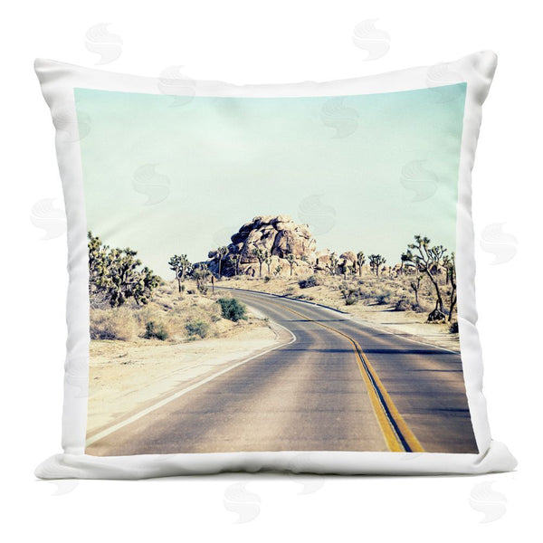 Stupell Industries Joseph S Giacalone | Road Trip Joshua Tree Park Printed Throw Pillow