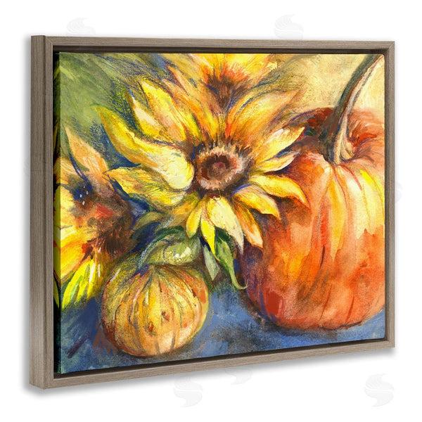Stupell Industries Joy Allen | Fall Sunflowers & Gourds Wall Art