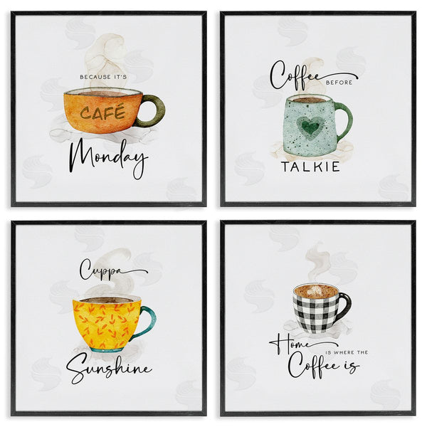 Stupell Industries Joy Hall | Coffee Delights Phrases Wall Art