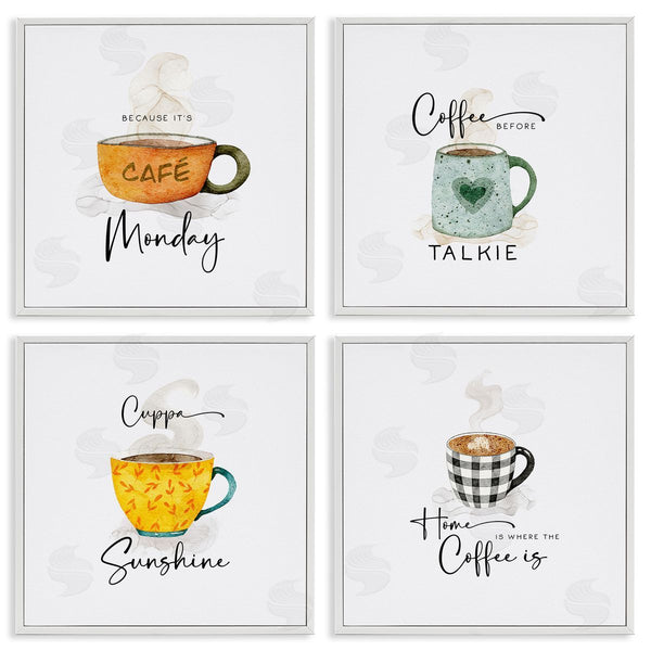 Stupell Industries Joy Hall | Coffee Delights Phrases Wall Art