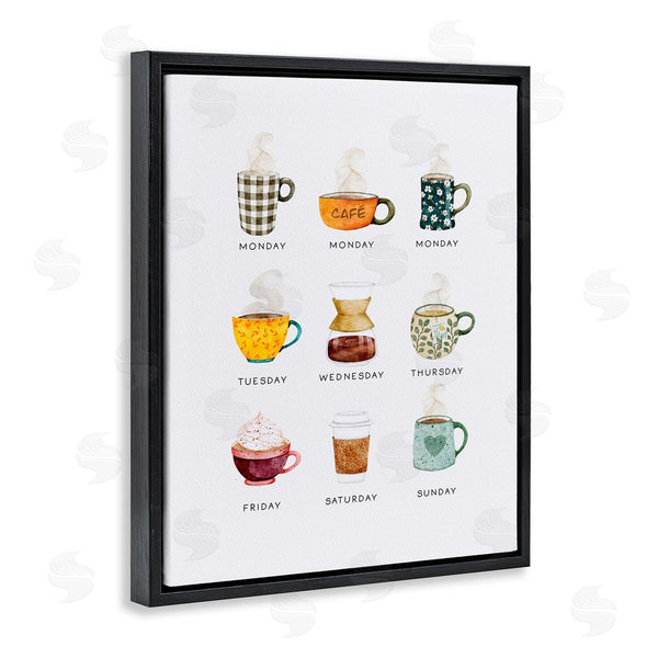 Stupell Industries Joy Hall | Days Of Week Coffee Mugs