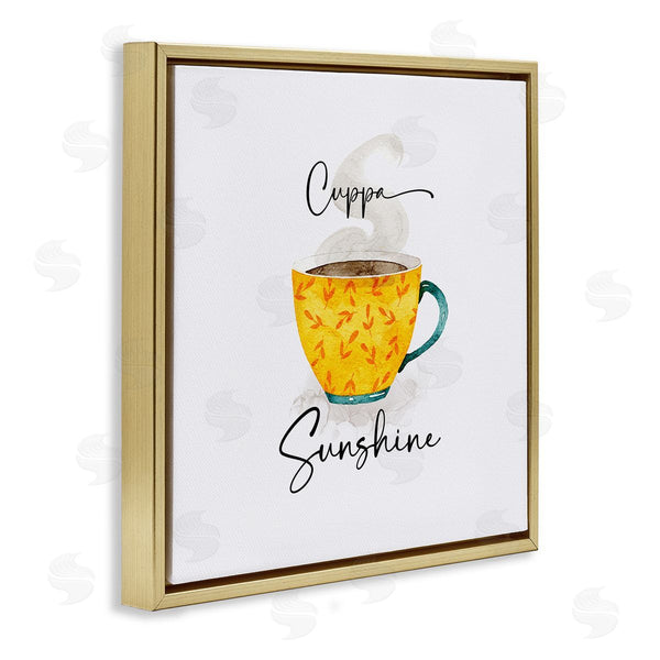 Stupell Industries Joy Hall | Delightful Cuppa Sunshine
