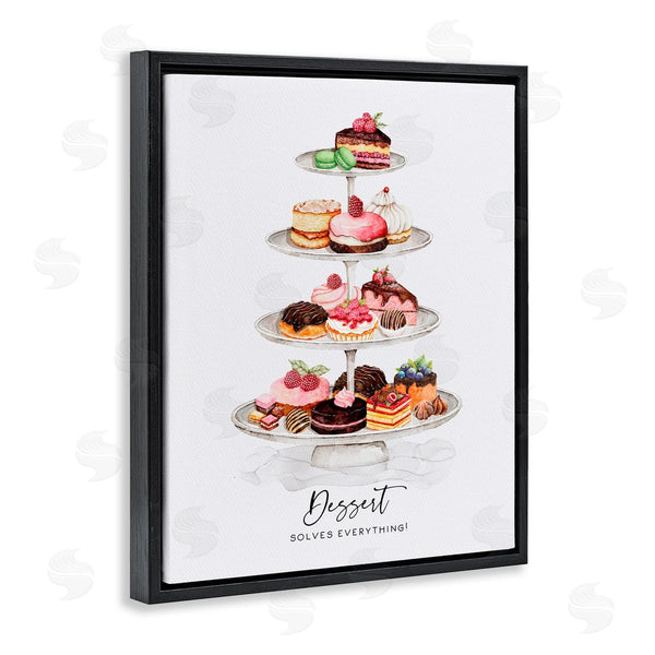 Stupell Industries Joy Hall | Dessert Solves Everything