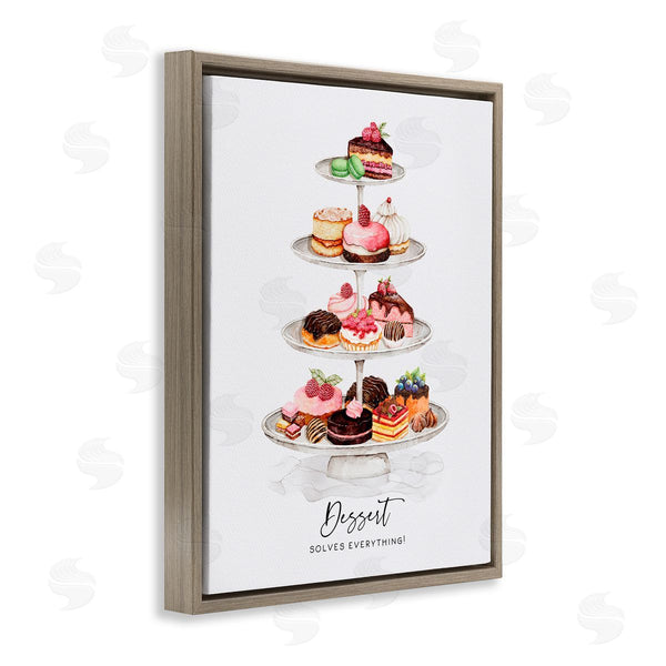 Stupell Industries Joy Hall | Dessert Solves Everything
