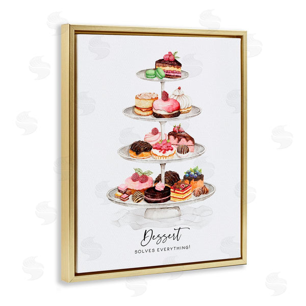 Stupell Industries Joy Hall | Dessert Solves Everything