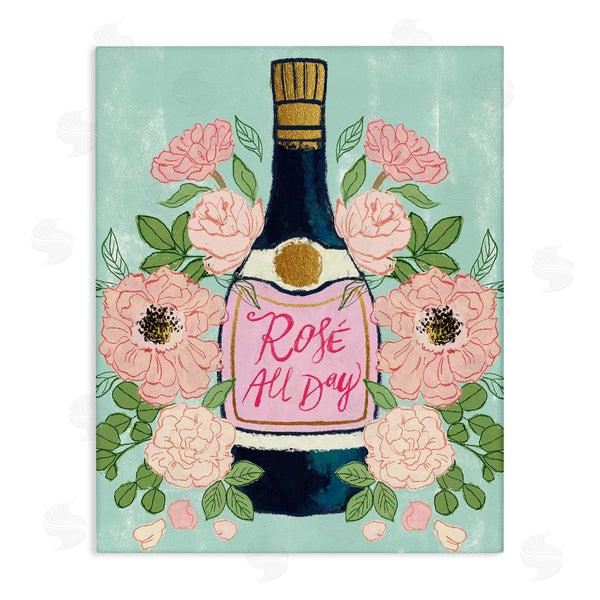 stupell industries Joy Ting | Rose All Day Pink Florals