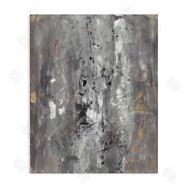 stupell industries Joyce Combs | Ancient Mark Inspired Abstraction Grey Brown Design