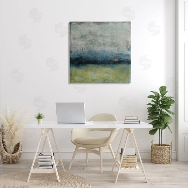 Stupell Industries Judi Bagnato | Abstract Stormy County Home Landscape Murky Grey Sky Wall Art