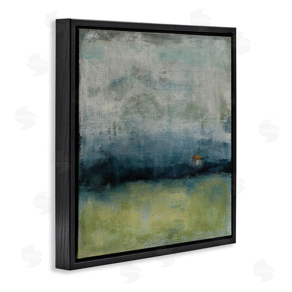 Stupell Industries Judi Bagnato | Abstract Stormy County Home Landscape Murky Grey Sky Wall Art