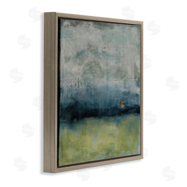 Stupell Industries Judi Bagnato | Abstract Stormy County Home Landscape Murky Grey Sky Wall Art