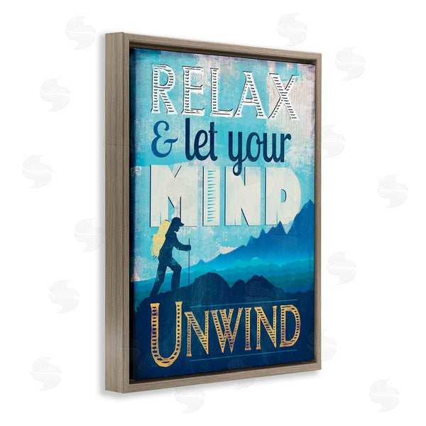 Stupell Industries Judi Bagnato | Unwind Hiking Nature Wall Art