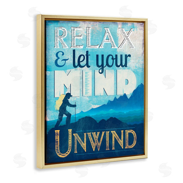 Stupell Industries Judi Bagnato | Unwind Hiking Nature Wall Art