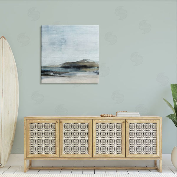 Stupell Industries Judith Shapiro | Abstract Rocky Beach Landscape Wall Art