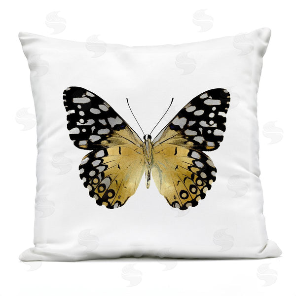 Stupell Industries Julia Bosco | Black & Glam Butterfly Insect Printed Throw Pillow