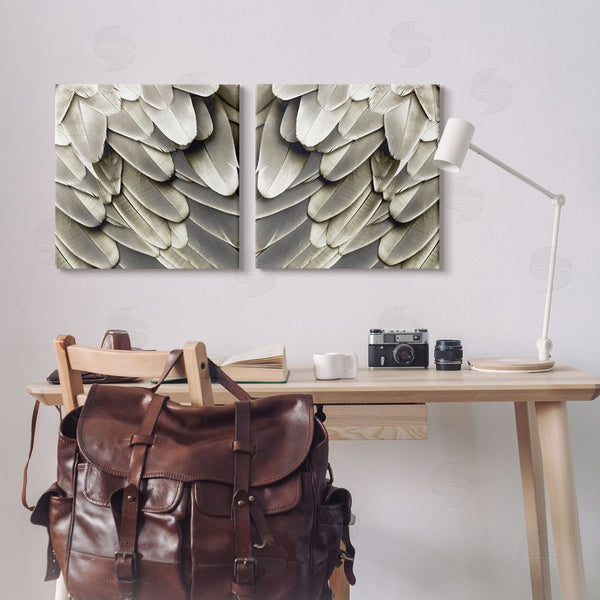 Stupell Industries Julia Bosco | Feathered Bird Wings Lovely Close Up Wall Art