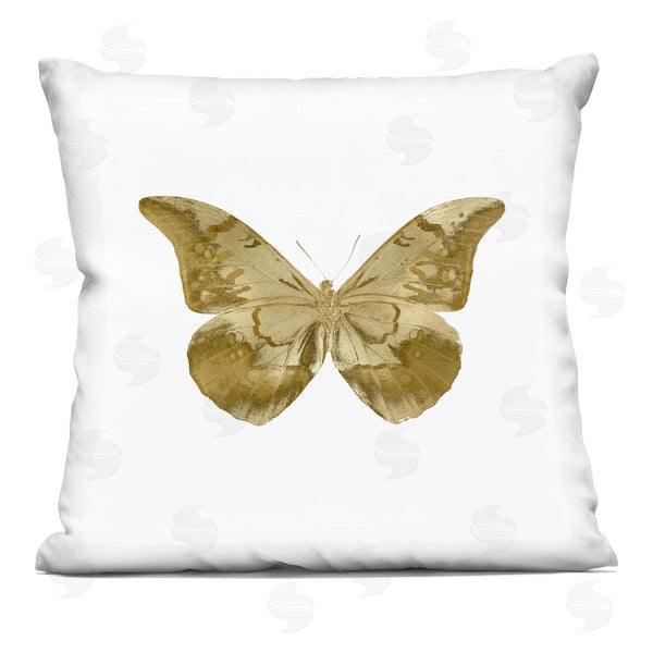 stupell industries Julia Bosco | Mod Ochre Butterfly Wings Printed Throw Pillow
