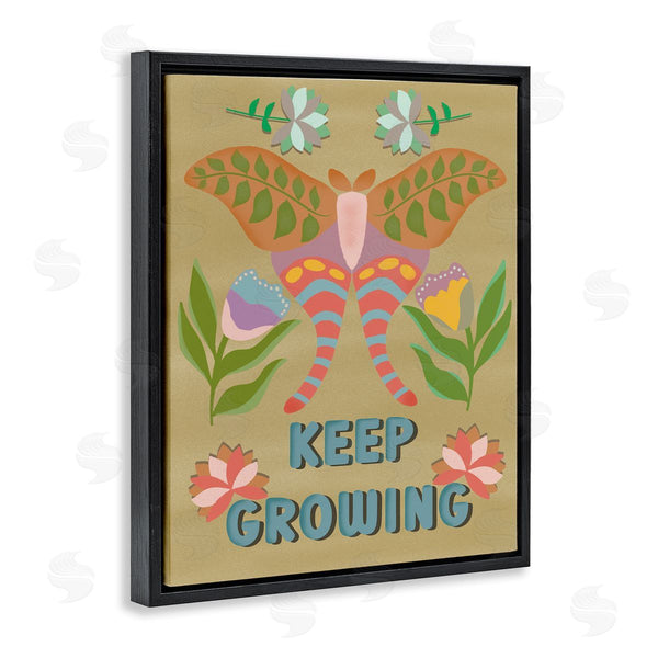 Stupell Industries Julia Frost | Keep Growing Butterfly