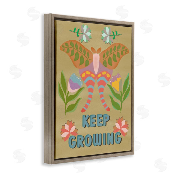 Stupell Industries Julia Frost | Keep Growing Butterfly