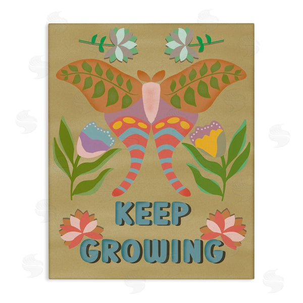 stupell industries Julia Frost | Keep Growing Butterfly