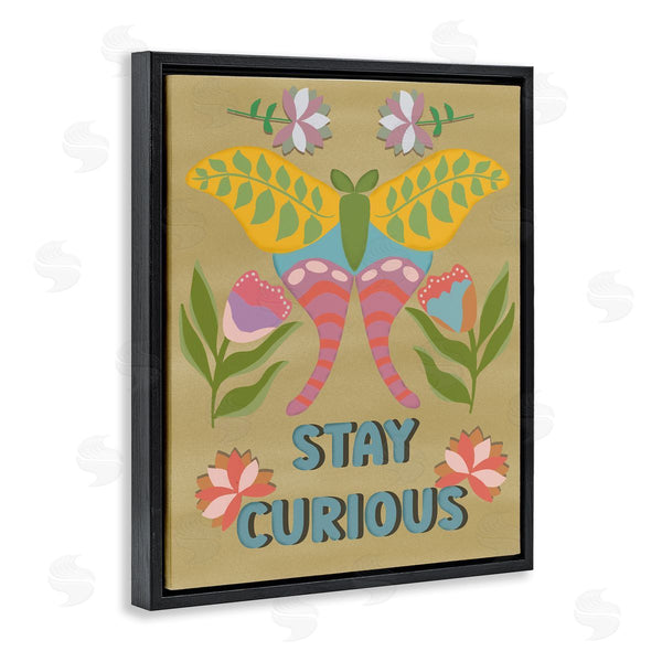 Stupell Industries Julia Frost | Stay Curious Butterfly