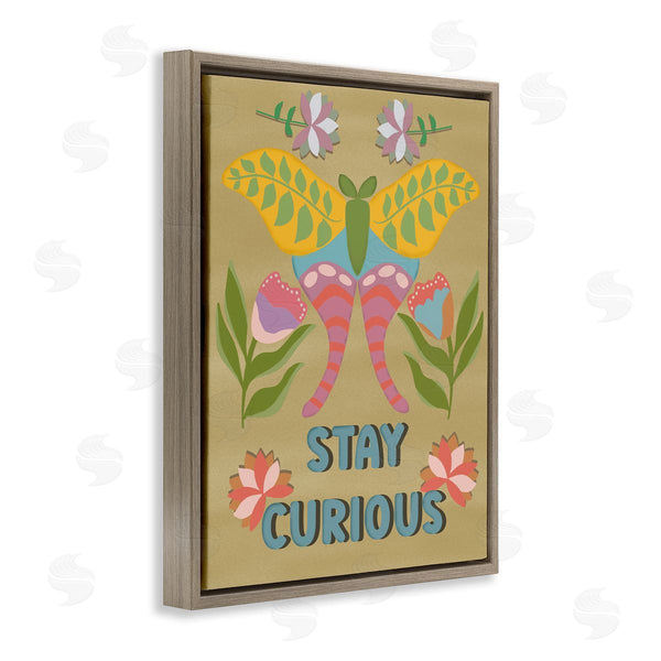 Stupell Industries Julia Frost | Stay Curious Butterfly