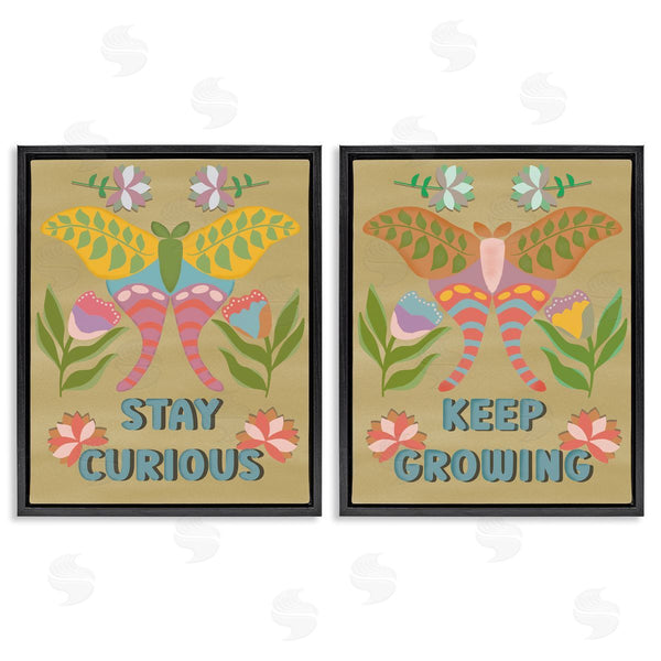 Stupell Industries Julia Frost | Stay Curious & Keep Growing