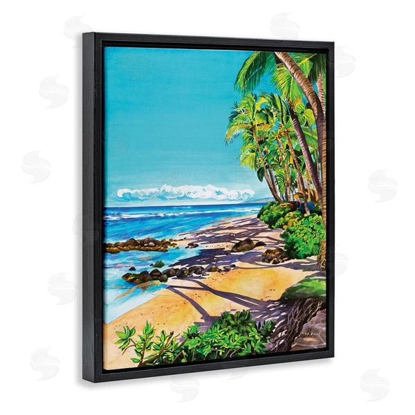 Stupell Industries Julia McGrath | Tropical Shore Landscape Wall Art